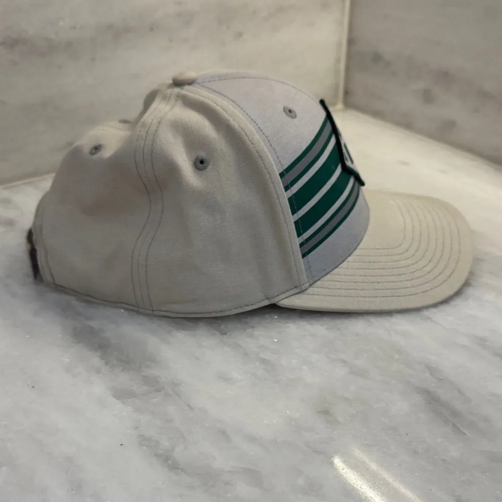 CAPTIVATING HEADWARE Green Gray University of Miami Hurricanes Cap Baseball Hat